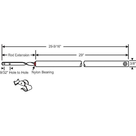 Strybuc 29in Spiral Balance 75-502A 75-S29R-4